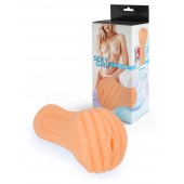 Эластичный мастурбатор в виде вагины телесного цвета - Sexy Girl - в Ижевске купить с доставкой