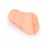 Телесный мастурбатор-вагина с 2 эрекционными кольцами в комплекте - Sexy Girl - в Ижевске купить с доставкой