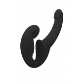 Черный безремневой страпон Share Lite - Fun Factory - купить с доставкой в Ижевске