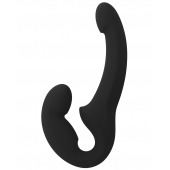 Черный безремневой страпон Share Lite - Fun Factory - купить с доставкой в Ижевске