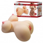 Телесный мастурбатор-торс Fiona - Baile - в Ижевске купить с доставкой