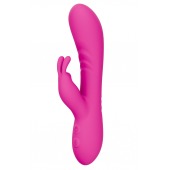 Розовый силиконовый вибратор-кролик - Secwell