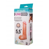 Фаллическая насадка Харнесс UNICOCK 5,5  - 17 см. - LOVETOY (А-Полимер) - купить с доставкой в Ижевске