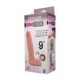 Фаллическая насадка Харнесс UNICOCK 9  - 24 см. - LOVETOY (А-Полимер) - купить с доставкой в Ижевске