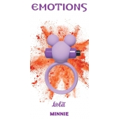 Сиреневое эрекционное виброколечко Emotions Minnie - Lola Games - в Ижевске купить с доставкой