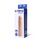 Реалистичная насадка с ярко выраженной головкой - 16,5 см. - A-toys - в Ижевске купить с доставкой