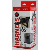 Насадка-фаллоимитатор на кожаных трусиках Harness Ultra Realistic 6,5  - 18,5 см. - LOVETOY (А-Полимер) - купить с доставкой в Ижевске