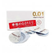 Супер тонкие презервативы Sagami Original 0.01 - 5 шт. - Sagami - купить с доставкой в Ижевске