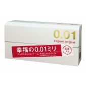 Супер тонкие презервативы Sagami Original 0.01 - 5 шт. - Sagami - купить с доставкой в Ижевске