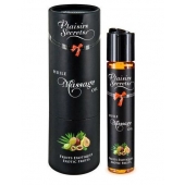 Массажное масло с ароматом экзотических фруктов Huile de Massage Gourmande Fruits Exotiques - 59 мл. - Plaisir Secret - купить с доставкой в Ижевске