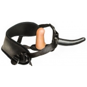 Женский страпон с вагинальной пробкой Woman Strap - 12 см. - LOVETOY (А-Полимер) - купить с доставкой в Ижевске