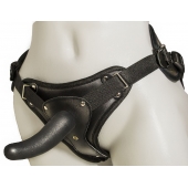 Женский страпон с вагинальной пробкой Woman Strap - 12 см. - LOVETOY (А-Полимер) - купить с доставкой в Ижевске