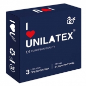 Ультрапрочные презервативы Unilatex Extra Strong - 3 шт. - Unilatex - купить с доставкой в Ижевске
