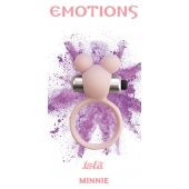 Розовое эрекционное виброколечко Emotions Minnie Light pink - Lola Games - в Ижевске купить с доставкой