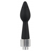 Чёрная анальная насадка для душа Anal Douche Rear Splash - Orion - купить с доставкой в Ижевске