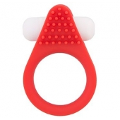 Красное эрекционное кольцо LIT-UP SILICONE STIMU RING 1 RED - Dream Toys - в Ижевске купить с доставкой