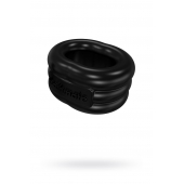 Чёрное эрекционное виброкольцо Stretch - Bathmate - в Ижевске купить с доставкой