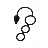 Тройное эрекционное кольцо с анальным хвостом Drop S-size - Erotist Adult Toys - в Ижевске купить с доставкой