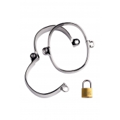 Металлические наручники на замке - ToyFa - купить с доставкой в Ижевске