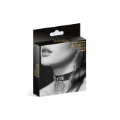 Узенький ошейник из полиуретана с кольцом - Bijoux Pour Toi - купить с доставкой в Ижевске