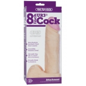 Ультрареалистичная насадка для трусиков Vac-U-Lock 8  ULTRASKYN Cock - 20,57 см. - Doc Johnson - купить с доставкой в Ижевске