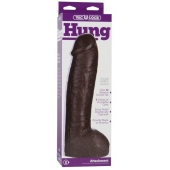 Большая насадка для трусиков Vac-U-Lock Realistic Hung - 31,7 см. - Doc Johnson - купить с доставкой в Ижевске