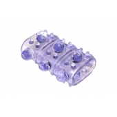 Фиолетовая насадка на пенис Rings Armour - Lola Games - в Ижевске купить с доставкой