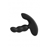 Черный силиконовый стимулятор простаты Levett Nitoc с пультом ДУ - Levett - в Ижевске купить с доставкой