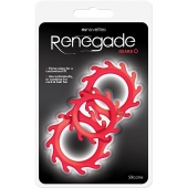 Набор из 3 красных эрекционных колец Renegade Gears - NS Novelties - в Ижевске купить с доставкой