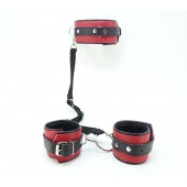 Кожаный БДСМ-набор - БДСМ Арсенал - купить с доставкой в Ижевске