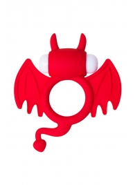 Красное эрекционное кольцо на пенис JOS COCKY DEVIL - JOS - в Ижевске купить с доставкой