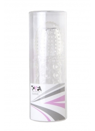 Прозрачная закрытая гелевая насадка - 13,5 см. - Toyfa Basic - в Ижевске купить с доставкой Прозрачная закрытая гелевая насадка - 13,5 см. - Toyfa Basic - в Ижевске купить с доставкой