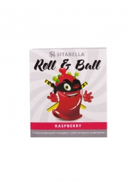 Стимулирующий презерватив-насадка Roll   Ball Raspberry - Sitabella - купить с доставкой в Ижевске