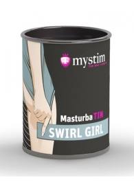 Компактный мастурбатор MasturbaTIN Swirl Girl - MyStim - в Ижевске купить с доставкой