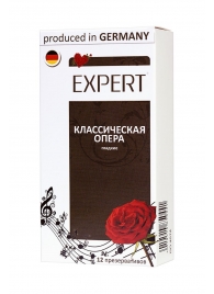 Гладкие презервативы Expert  Классическая опера  - 12 шт. - Expert - купить с доставкой в Ижевске