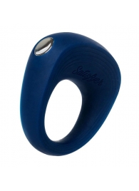 Синее эрекционное кольцо на пенис Satisfyer Ring 2 - Satisfyer - в Ижевске купить с доставкой
