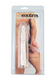 Насадка-удлинитель из прозрачного силикона LIDL EXTRA SILICONE PENIS EXTENSION - Seven Creations - в Ижевске купить с доставкой