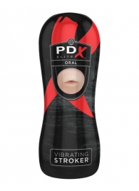 Мастурбатор-ротик Vibrating Oral Stroker - Pipedream - в Ижевске купить с доставкой