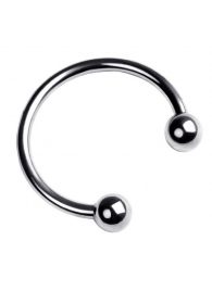 Серебристая подкова на головку пениса - ToyFa - купить с доставкой в Ижевске