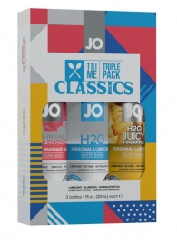 Подарочный набор лубрикантов Tri-Me Triple Pack Classics - System JO - купить с доставкой в Ижевске