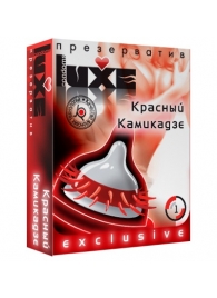 Презерватив LUXE  Exclusive   Красный Камикадзе  - 1 шт. - Luxe - купить с доставкой в Ижевске