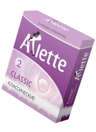 Классические презервативы Arlette Classic - 3 шт. - Arlette - купить с доставкой в Ижевске