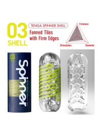 Мастурбатор SPINNER Shell - Tenga - в Ижевске купить с доставкой