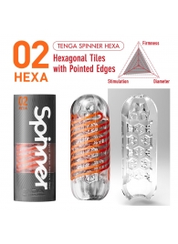 Мастурбатор SPINNER Hexa - Tenga - в Ижевске купить с доставкой