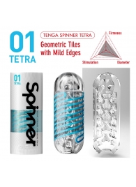 Мастурбатор SPINNER Tetra - Tenga - в Ижевске купить с доставкой