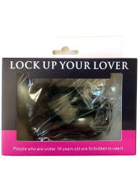 Черные меховые наручники Love с ключиками - Baile - купить с доставкой в Ижевске