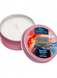 Массажная свеча  Фруктовая фантазия - БиоМед - купить с доставкой в Ижевске