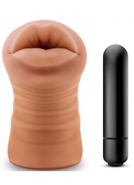 Кофейный мастурбатор-ротик Isabella - Blush Novelties - в Ижевске купить с доставкой