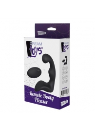 Черный вибромассажер простаты REMOTE BOOTY PLEASER - Dream Toys - в Ижевске купить с доставкой