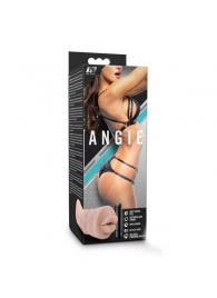 Телесный мастурбатор-ротик Angie - Blush Novelties - в Ижевске купить с доставкой